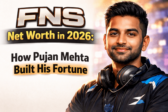 `FNS net worth 2026 Pujan Mehta built his fortune VALORANT esports player GOFNS Twitch streamer`