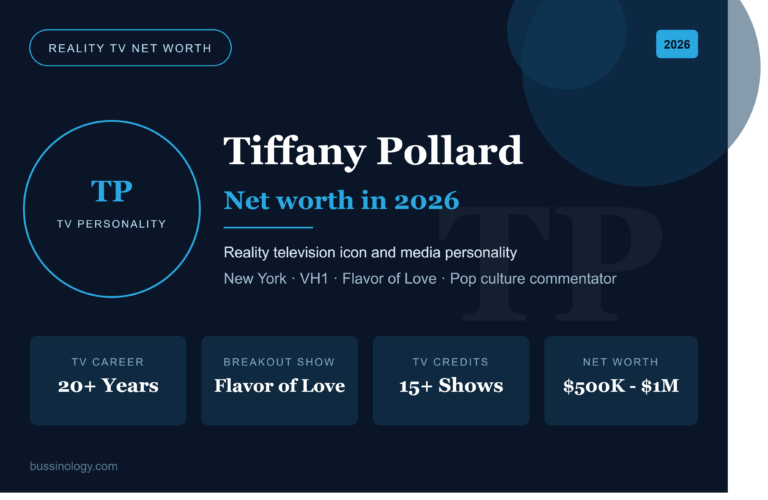 Alt Text: Tiffany New York Pollard net worth 2026 reality TV star Flavor of Love I Love New York biography