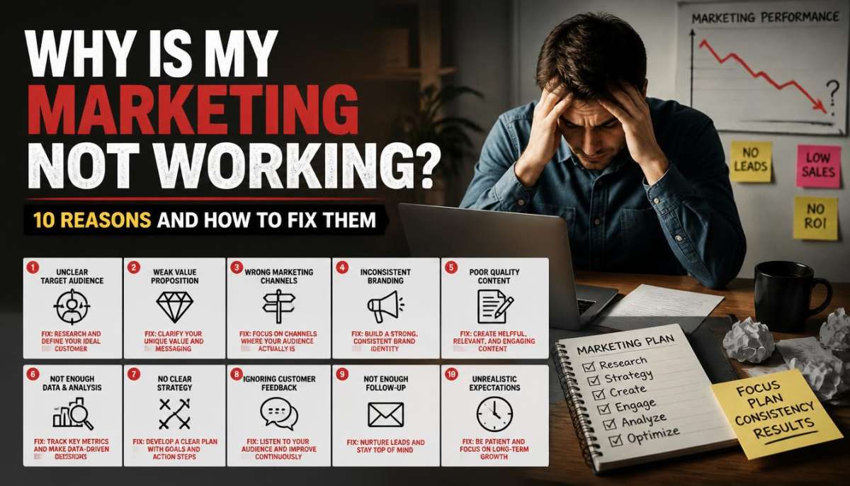 Why Is My Marketing Not Working 10 Reasons and How to Fix Them-Why Is My Marketing Not Working