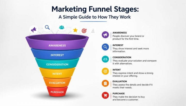 Marketing Funnel Stages: A Simple Guide to How They Work