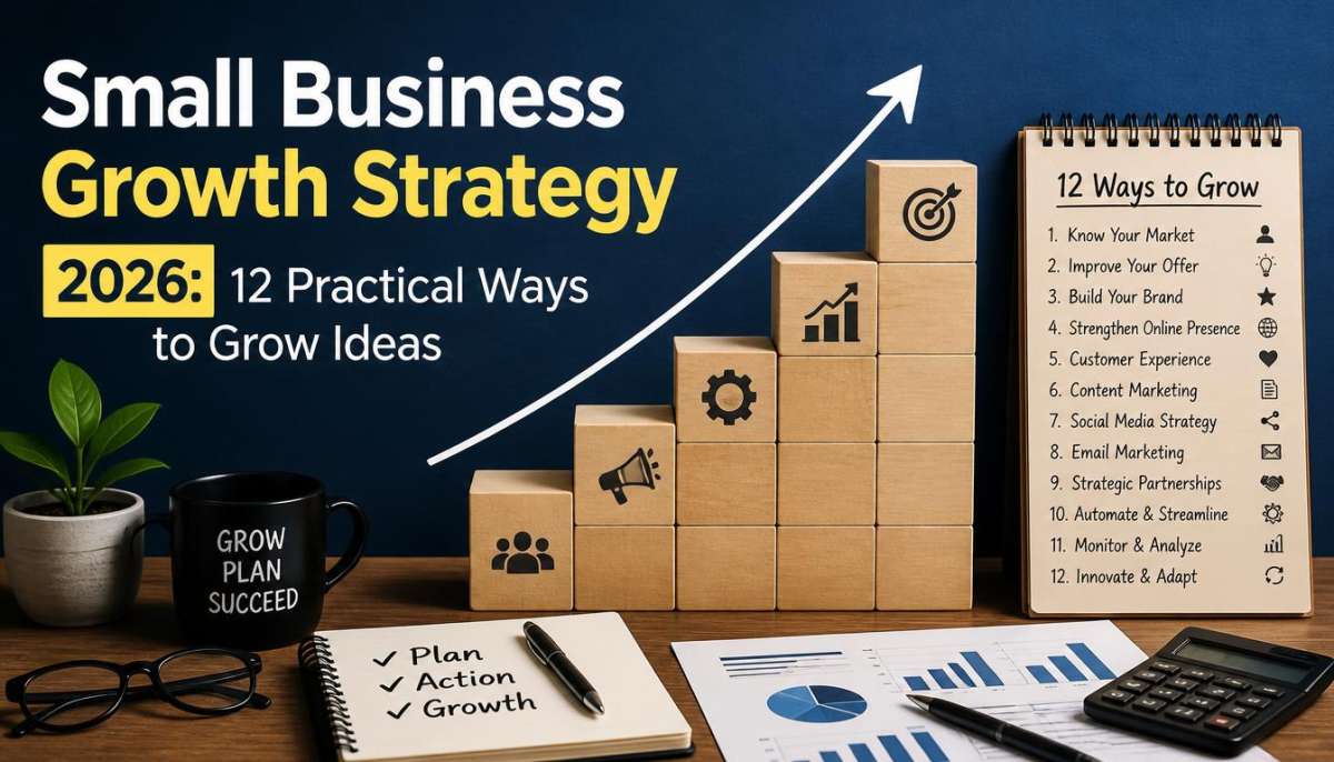 Small Business Growth Strategy 2026: 12 Practical Ways to Grow-Small Business Growth Strategy 2026: